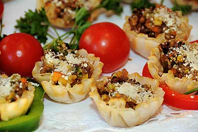 rocklands catering hors d'oeuvres