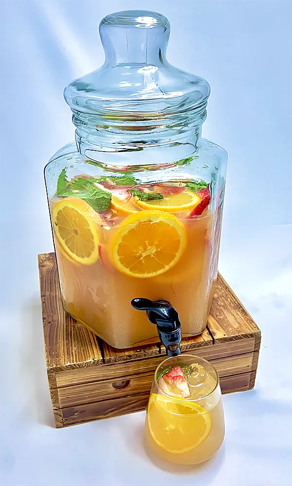 Minted Mimosa Punch