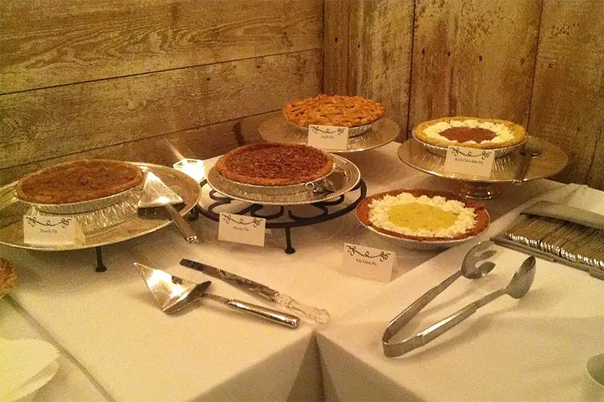 Pies for dessert