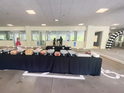 Rocklands Catering Buffet Setup