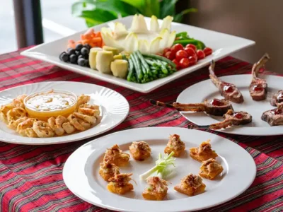 Rocklands Catering plated appetizers