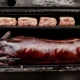 Rocklands pig roast on grill
