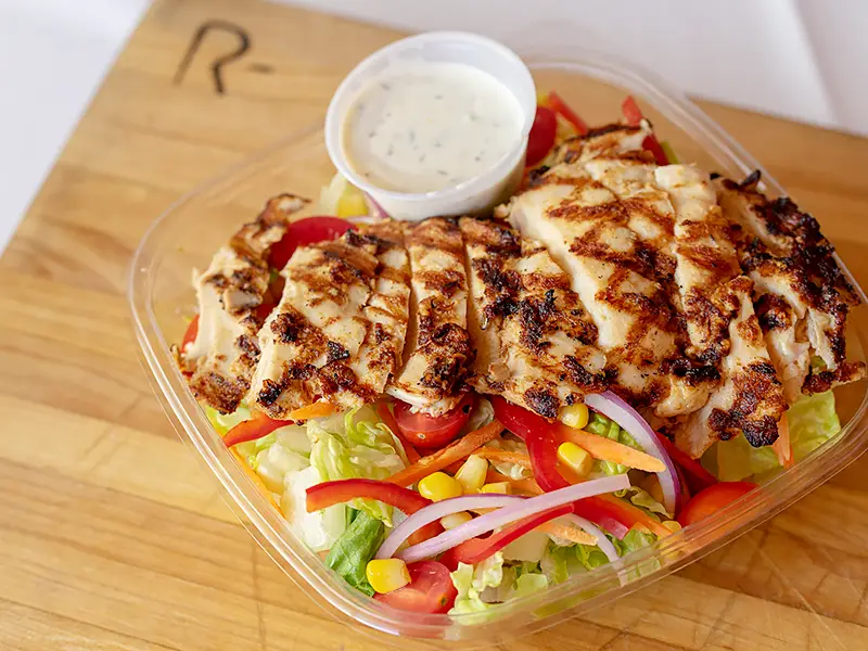 Rocklands grilled chicken salad