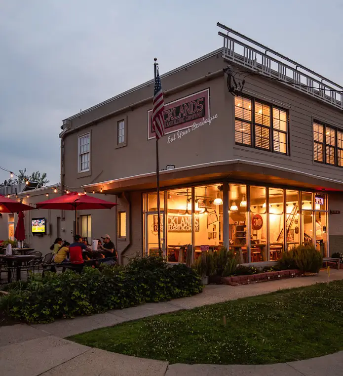 Exterior of Rocklands Arlington store