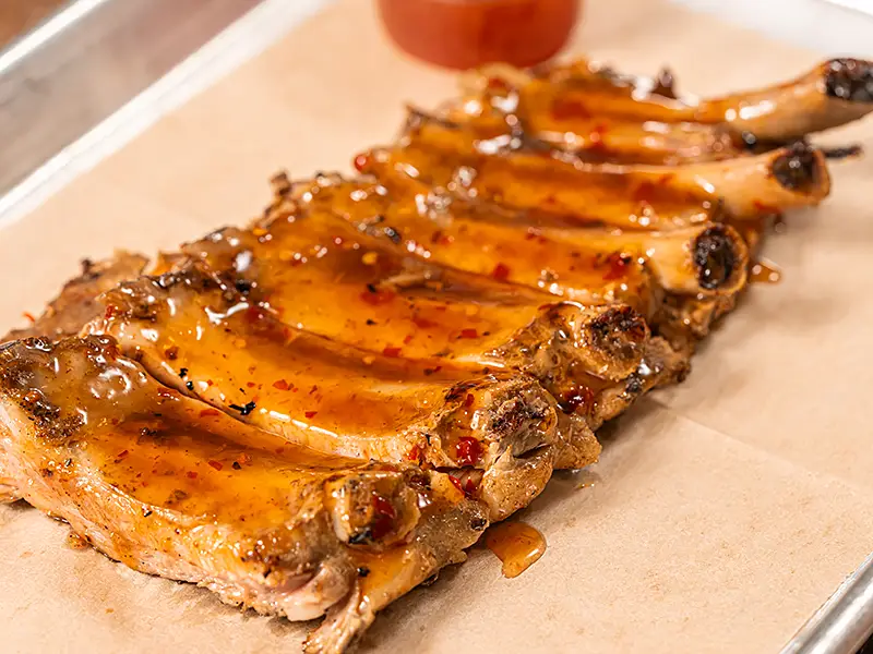Sweet heat baby back ribs